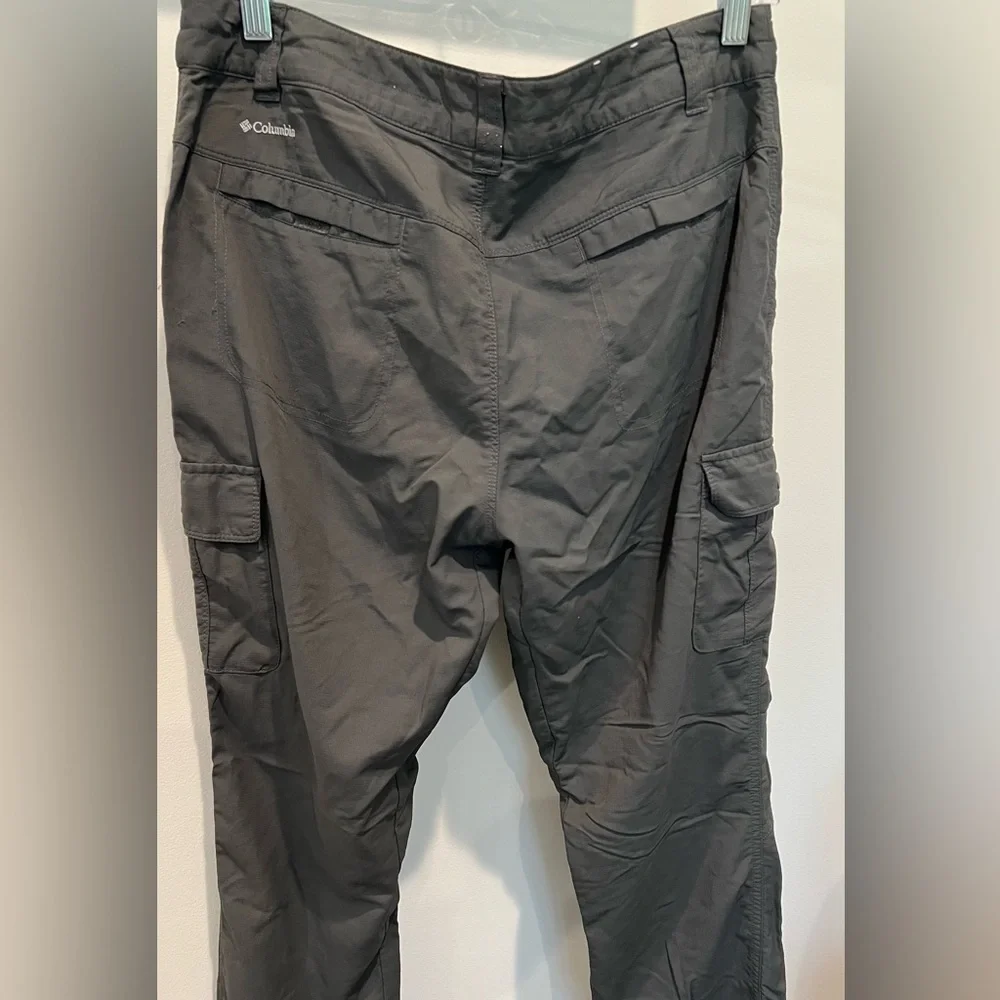 Women’s Columbia Omni-Wick Advanced Repellent Gray Cargo Activewear Pants - Picture 8 of 13